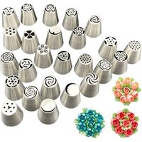 Stainless steel Russian cake icing piping nozzles Cake Decorating tools