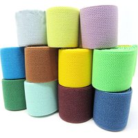 30mm White Woven Twill Elastic Tape