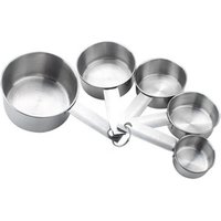 Stainless Steel Measuring Spoon Cup Set – 5 Pieces