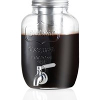 1 Gallon Mason Jars Drink Dispenser 4 Quart Iced Coffee Maker Iced Tea Maker