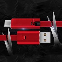 1.5m Double End Detachable cable for iphone/type c/micro Repair Recycling Renewable Repairable USB Charging Cable