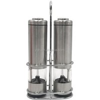 Electric Salt and Pepper Grinder/Salt and Pepper Grinder Set Battery Operated/Light Function