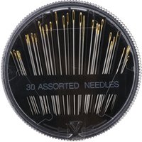 30 Pcs/SET Assorted Hand Sewing Needles Embroidery Mending Craft Quilt Case New Chic Needles