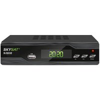 Twin Tuner IKS SKS ACM IPTV VOD HD Satellite Receiver SKYSAT S2020 Full HD Channels for South America