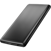 2019 New 10000mAh 2 USB Ports 2in1 Power Bank Trending Products Promotional Gift Ultra Slim Portable Wired Powerbank