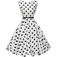 Polka Dot Retro Summer Dress