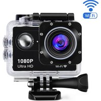 Amazon Top 1 AKASO Wifi 1080P underwater fishing action camera for Black friday promotion