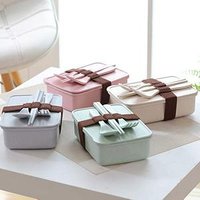 Biodegradable Bamboo Fibre Lunch Box Cutlery