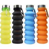 Collapsible Silicone Water Bottle Sport