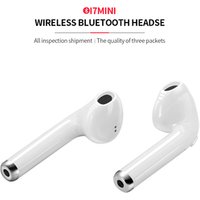 2019 mobile phone mini sports tws i7mini Bluetooth 5.0 earphones headphone wireless headset stereo with charging box