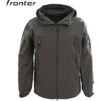 Outdoor Waterproof Military Style Softshell Jacket