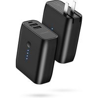 USAMS US-CD57 PB3 2.4A 5000mAh 2in1 Mobile Phone Wall Charger Smart Power Bank