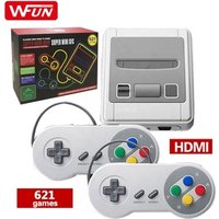 Hot Selling Mini HD Output Retro Classic Video Game Console Built-in 621 Games 8 Bit Family TV Double Gamepads For NES Game