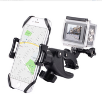 2019 NEW HOT Universal Bike Bicycle Motorcycle Handlebar Mount Holder Mobile Cell Phone Bike Holder For Phone With Silicone