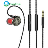 Eonline Headphones Music Earbuds Stereo Gaming Earphone for Phone with Microphone