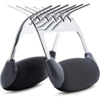 2 Pieces BBQ Pulled Pork,Stainless Steel Barbecue Shredder,Bear Claws,Meat Handler Forks