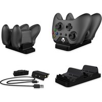 Dual Charging Dock Station Fast Charger+2 Rechargeable Batteries Battery Pack+USB Cable for X BOX ONE Game Controller