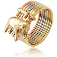 15736 Xuping elephant animal brass copper ring new design artificial jewellery gold 24k womans rings