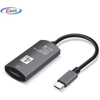 Type C to HDMI Adapter 4K/60HZ USB 3.1 Type C Male to HDMI Female Converter Cable in Grey