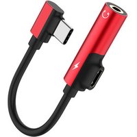 Wholesale Type C Aux Audio Cable Adapter USB Type C to 3.5mm Headphone Jack 2 in 1 Charger Adapter For Type C Smartphones
