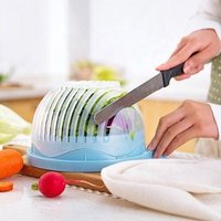 Non Slip Function Salad Slicer Chopper Bowl
