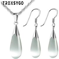 925 sterling silver jewelry set women jewelry set 925 sterling silver zircon jewelry sets wedding silver CY137