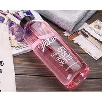 600ml/1000ml Customized Drinking Glassware, glass water bottle glass beverage bottle