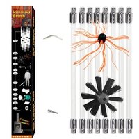 Sunnily Drill Driven Chimney Sweeping Brush Kit