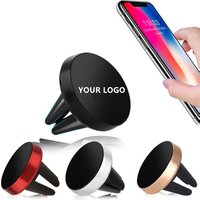 Free Sample 2019 Best Selling Air Vent Mount Magnetic Car Holder Mobile Cell Phone Magnet Holder For Samrtphones