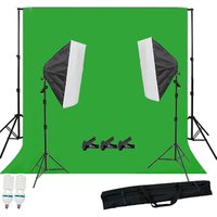 High quality Studio photography softbox lighting tent with background stand 135 led light bulb soft box light stand