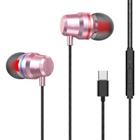 Bass noise reduction In-ear earphone Type-c headphone jack with MIC