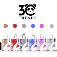 Luxury Elegant Headphones Wired Earphone Sport Earphones with Microphone Mix Volume Control Bass Headset Earbuds for iPhone 6