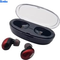 OEM ODM Cheap Mini TWS True Wireless BT V5.0 Headphone Stereo Sound Built-in Mic Earbuds With Charging Case
