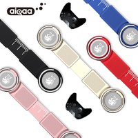 Custom 2019 universal phone ring holder finger kickstand length adjustable double ring metal phone stand