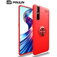 for vivo v15 pro case phone cover 360 degree metal ring holder tpu shockproof slim cover case