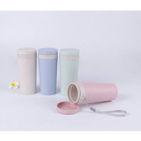 Wheat Straw Travel Sports Water Bottle