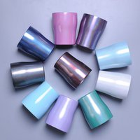 10oz Stainless Steel Double Wall Vacuum Cup Colored Curve Tumbler with Lid