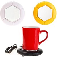 Quiki USB Desktop Cup Warmer Coffee/Tea Cup Heater Mug Warmer Beverage Heater Tray Pad