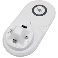 New Electronic product 5 in 1 mobile phone usb wireless charger charging station /micro/lightn/type-c/USB output