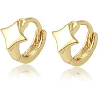 96752 xuping beautiful fashion 14 K gold color star shape baby earring