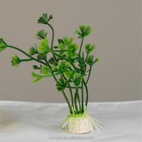 New Plastic Cute Artificial Green Colorful Underwater Plant Fish Tank Aquarium Decoration Oranment Decor Plant