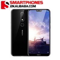CN Global Rom Nokia X6 6GB 64GB 5.8 18:9 FHD Snapdragon 636 Octa Core 3060mAh 16.0MP+5.0MP Camera Fingerprint ID Mobile Phone