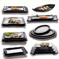 Melamine Rectangular Dinner Plates 8 12 Inch