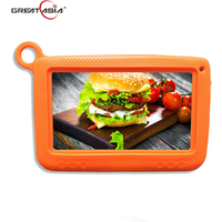 hot selling mini 7 inch cheap children tablet android colorful learning toys kids tablet pc with soft case