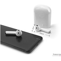 Cheaper Bluetooth Headset TWS i7s 5.0 Wireless Earbuds Type with Charging Case Power Wireless Headphones