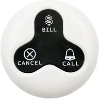 KOQI LIMITED Guest Customer Calling Buzzer System Service Bell Wireless Call Button for Restaurant