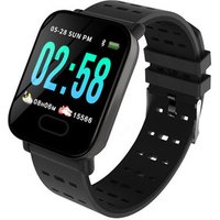 2019 amazon best seller gift colorful screen BT 4.0 blood pressure heart rate fitness sport oem A6 smart watch smart bracelet