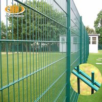 Double Bar Mesh Fence Panel