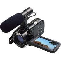 rechargeable lithium compact wifi digital video camera HDV-Z20 1080P full HD max 24mp with 3.0'' touch display