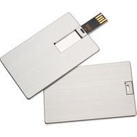 Popular metal usb flash drive pendrive credit card round